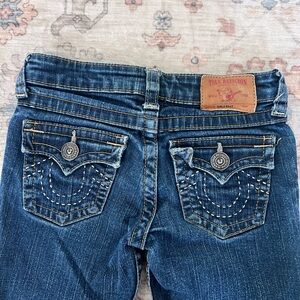 True religion girls bootcut/slight flare jeans